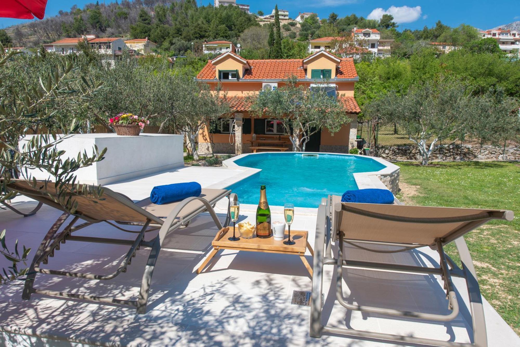 Villa Peace Point Žrnovnica Esterno foto