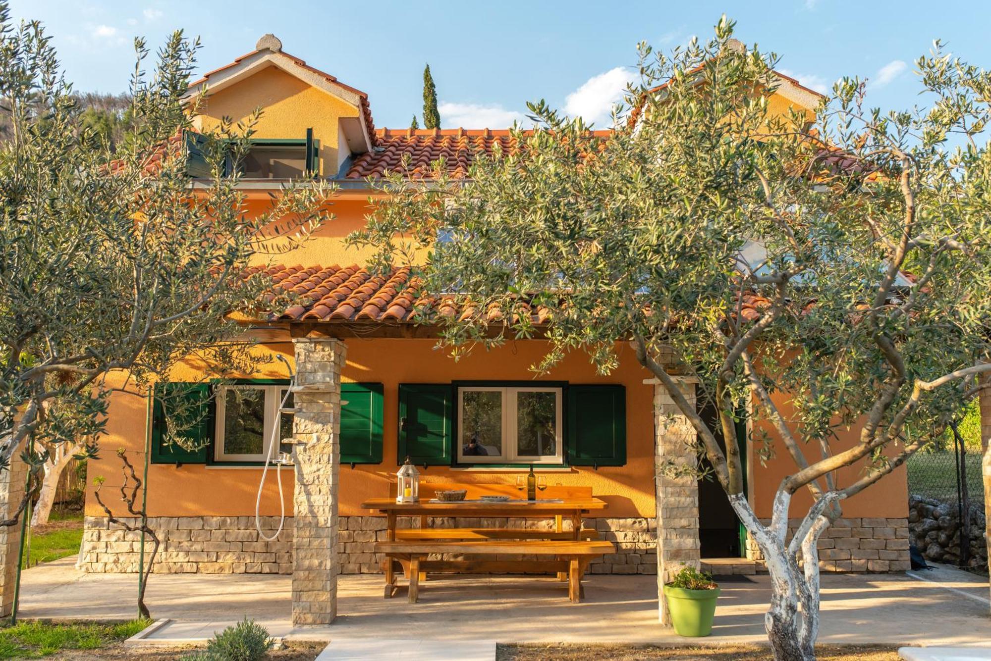 Villa Peace Point Žrnovnica Esterno foto