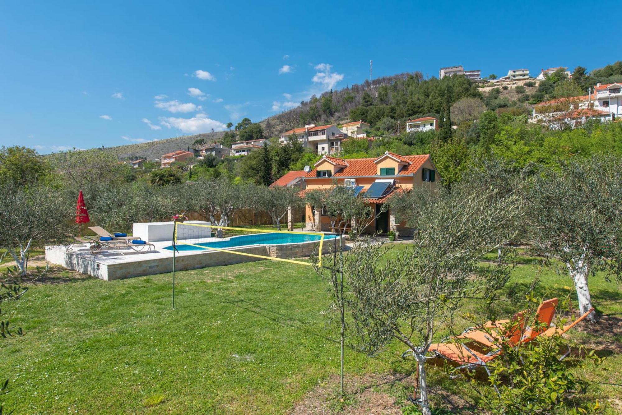 Villa Peace Point Žrnovnica Esterno foto